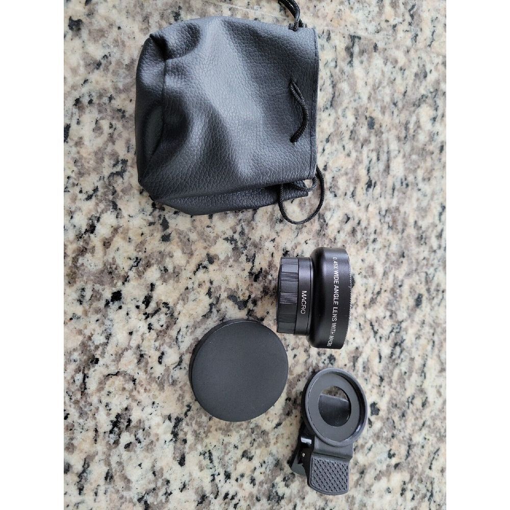 0.45x Wide Angle Lens With‎ Macro & Case